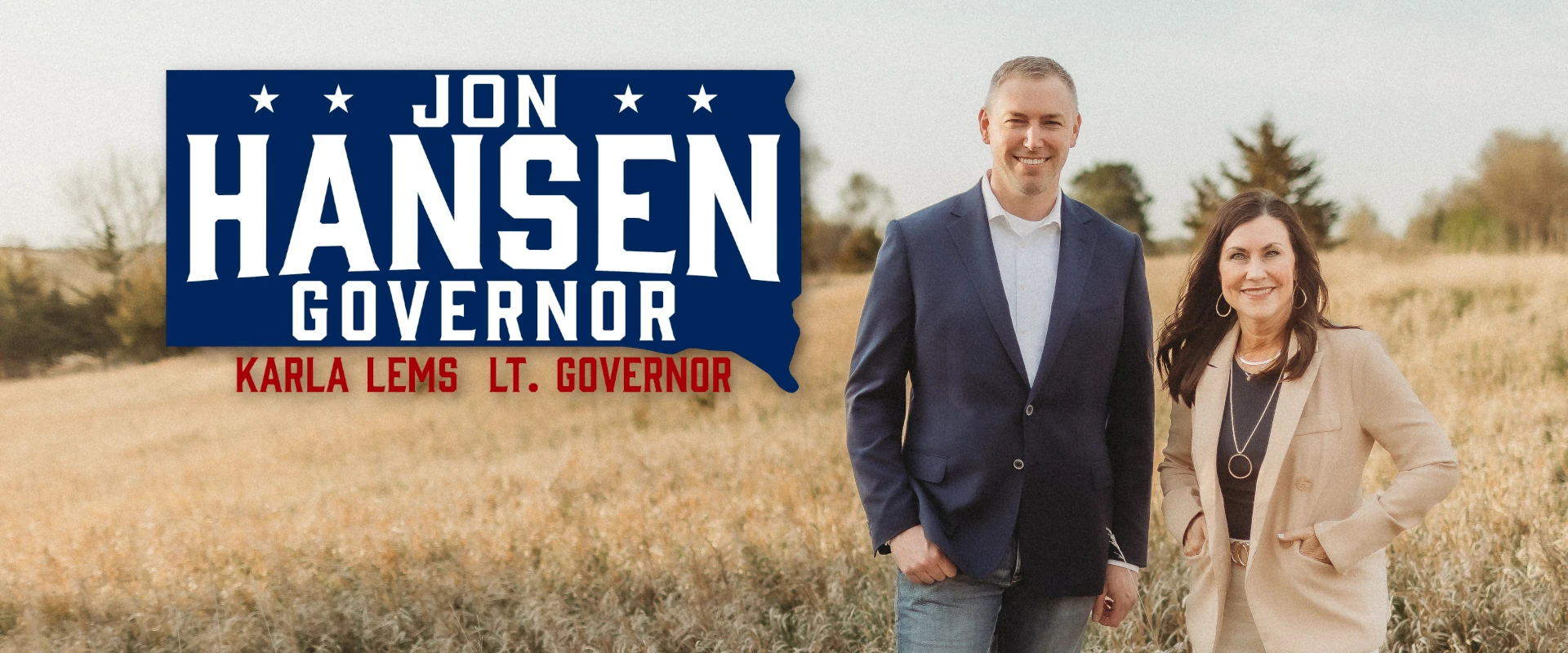 Jon Hansen & Karla Lems for Governor of South Dakota 2026